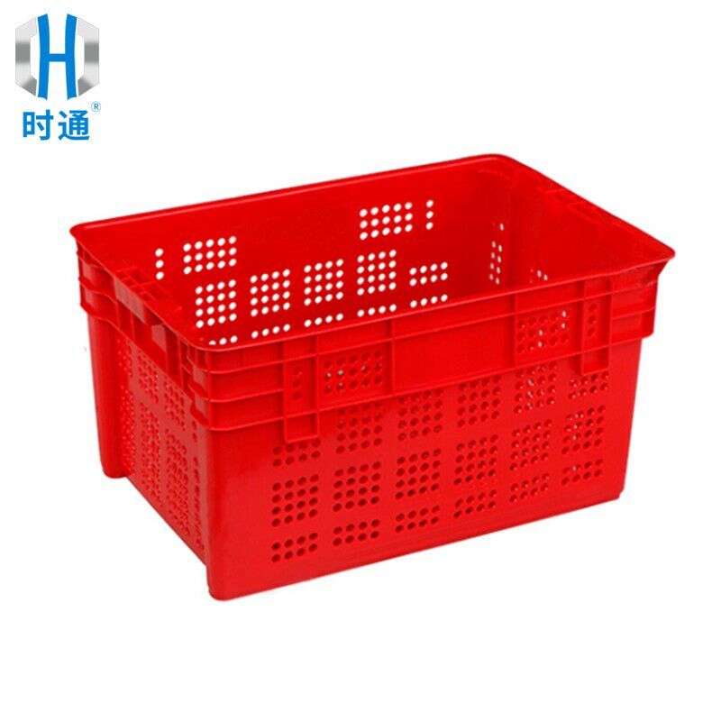 时通塑料a筐错位箩错位筐堆叠筐套子筐加厚蔬菜水果箩筐海鲜水产
