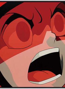 aokizy挂画创k意头像插画adoy黑胶唱片装饰画服装店韩国漫画壁画