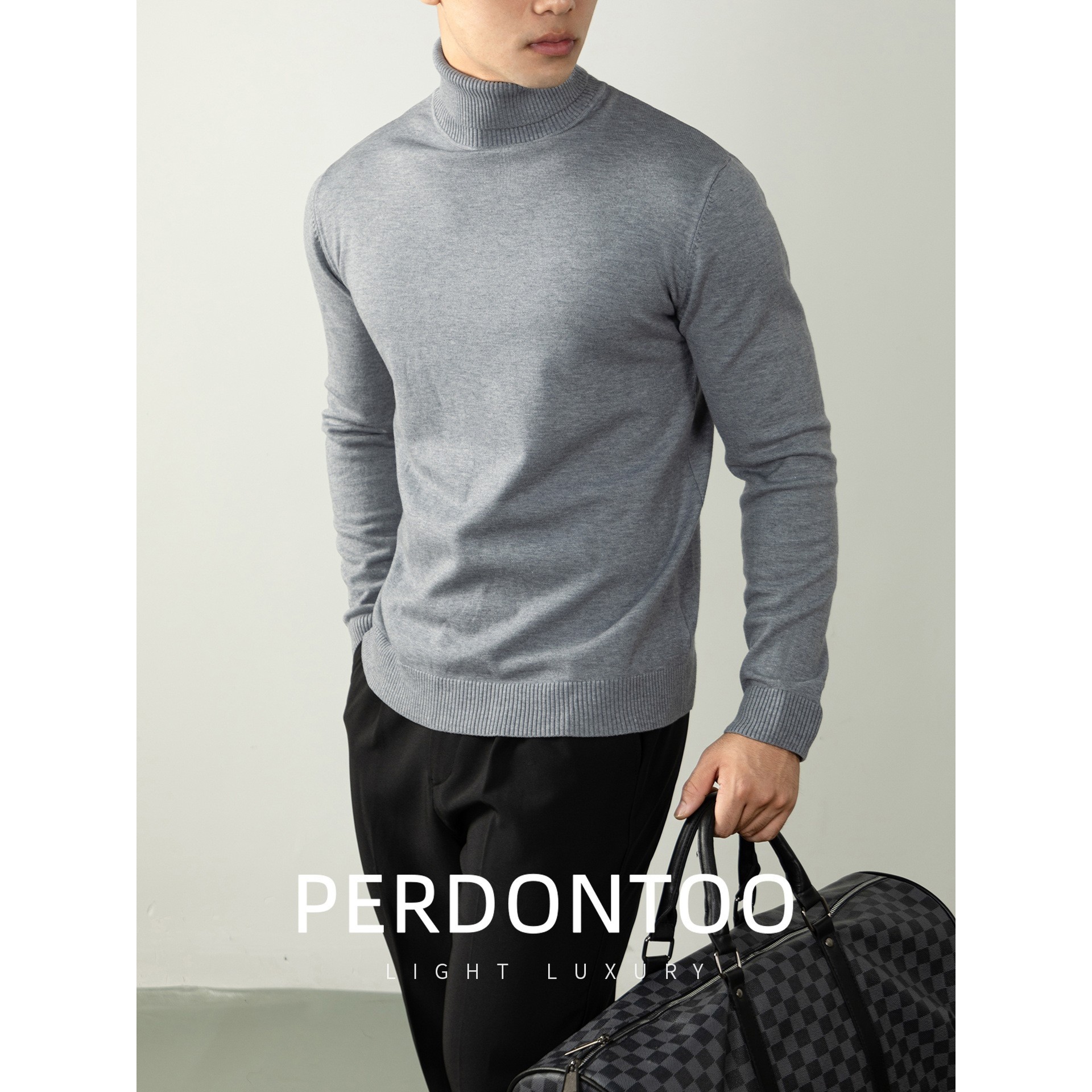 云感奢华！可机洗抗球加厚毛衣男士高领保暖秋冬季针织衫商务ZZ83,男装,羊绒套衫,淘宝优惠券,粉丝福利购,淘宝优惠卷