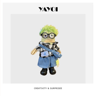 仅娃衣】手作比奇堡打工鱼穿搭丑鱼衣服搭配套装假发装饰包包挂件