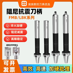 阻尼抗震刀柄 加工中心深腔FMB32/27/22抗震刀柄 LBK抗震精镗刀柄