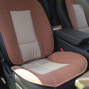 可爱简约vy头枕靠枕腰枕坐垫靠背垫 棉麻汽车 套餐购买 牛牛