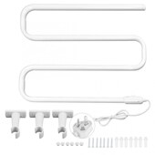 Wall Towel Shape CloKthes Drying Bathroom Racks Rack Dryer