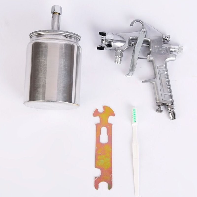 鲁平喷漆枪F75Wm71W77气动喷涂机喷枪上下壶喷枪汽车家具喷枪