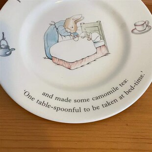 Wedgwoodh 韦奇伍德 英国原品彼得兔收藏圆碟 儿童卡通装饰纪念盘
