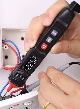 华博HT12f1高精度笔形数字万用表智能防烧小型便携自动量程工厂供