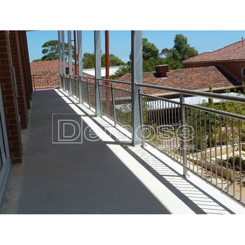 防攀爬阳c台玻璃护栏 走廊焊接y栏杆 易安装焊接扶手 公寓阳台护