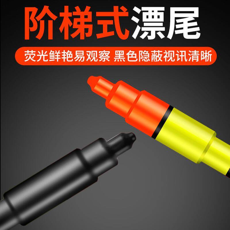 海竿远投大肚浮漂鲢鳙专用海钓抛竿阿波滑漂大肚鱼漂浮标