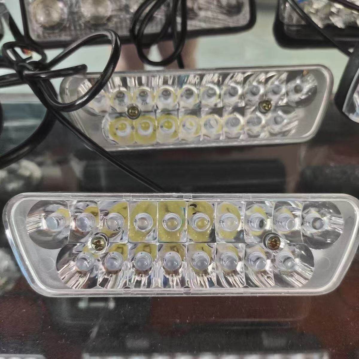 车灯led强光超亮远近光12V-80V电动车拖拉机大灯强光超亮四轮车灯