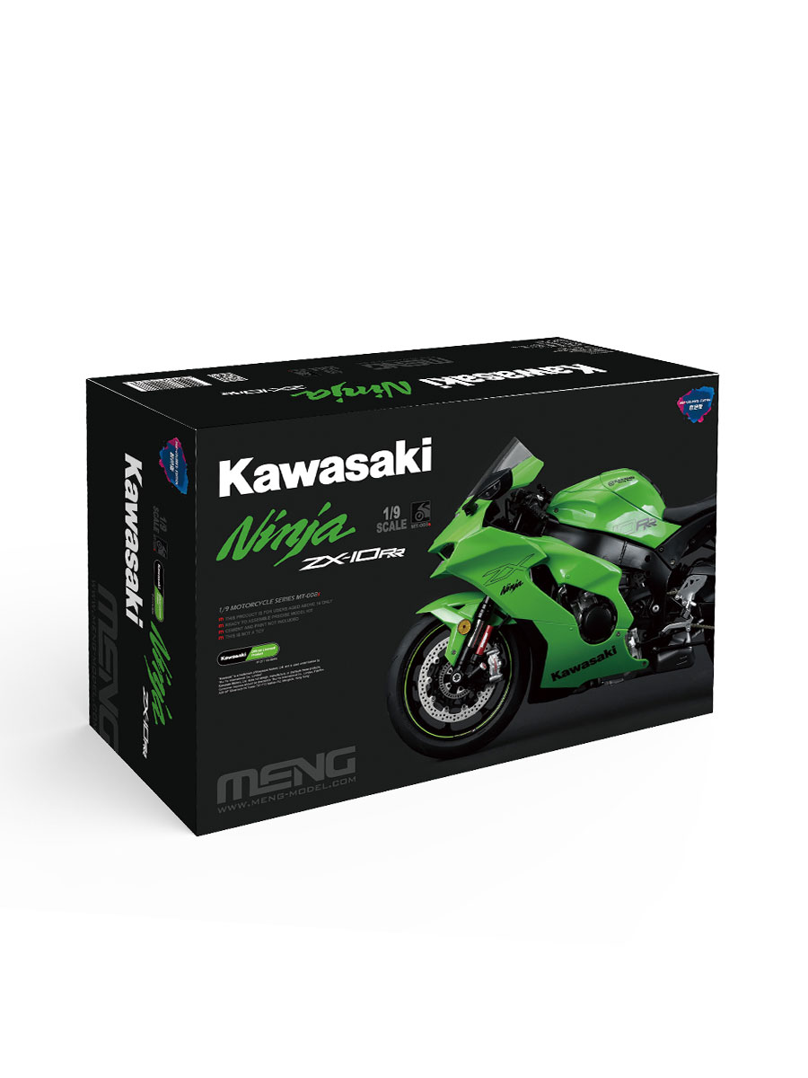 MENG 1/9 川崎 Ninja ZX-10RR 悦色版 拼装模型 MT-008s
