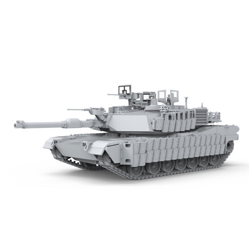 MENG 1/72 现代美国M1A2 SEP艾布拉姆斯TUSK II 拼装模型 72-003