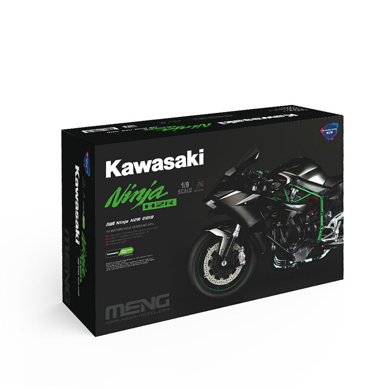 MENG 1/9 川崎 Ninja H2R 2018 悦色版 拼装模型 MT-011s 预售