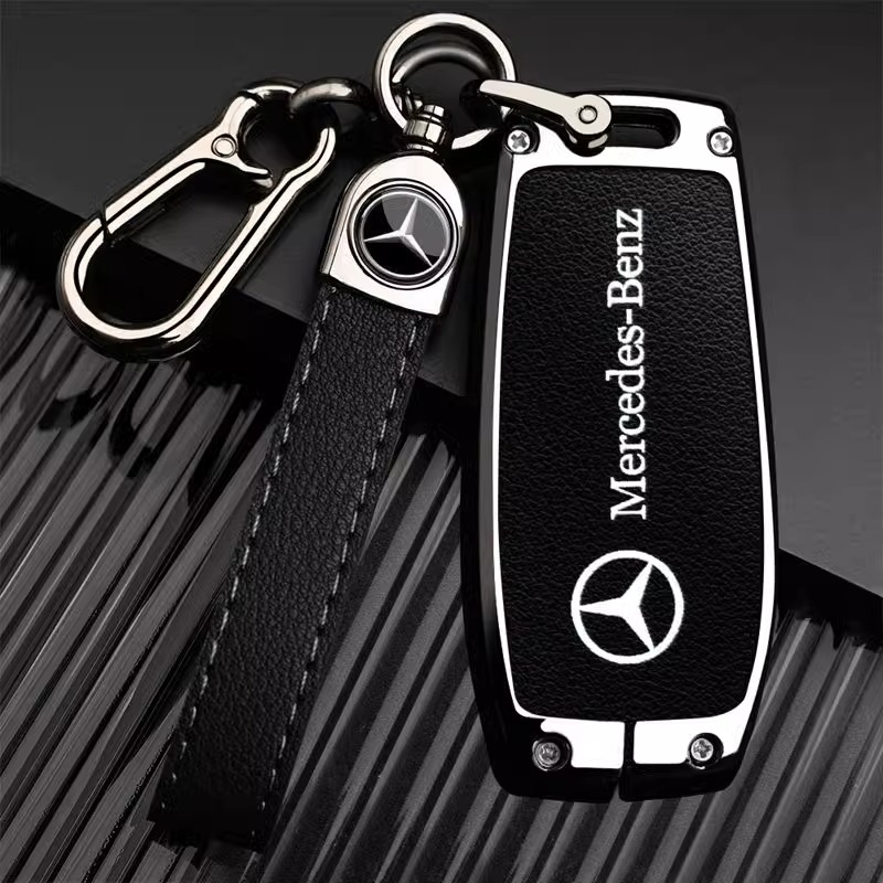 适用钥匙套新d款C/E级e300l壳c260l全包a200/lc200l/glc300l扣