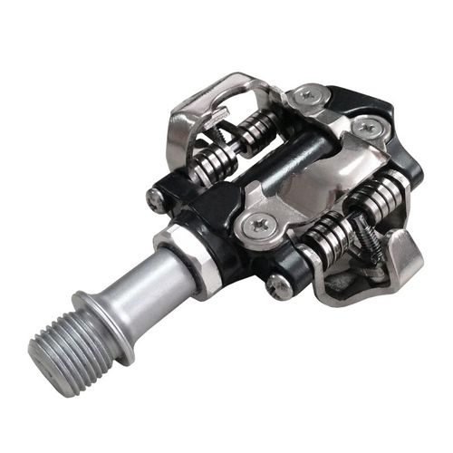 PROMEND山j地车自锁脚踏板 M96铝合金卡式脚蹬SPD系统自行车配件