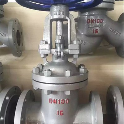 上福阀门Z41W-16Pl 304材质 不锈钢法兰闸阀DN150 100 80 65 200