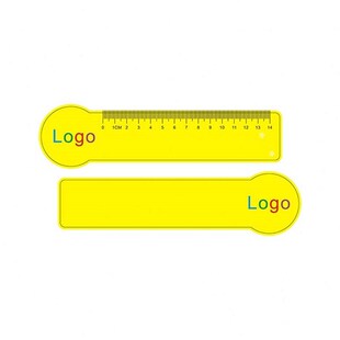 广告尺子定制学生j卡通尺子定做印刷logo书签尺订做pp塑料宣传尺