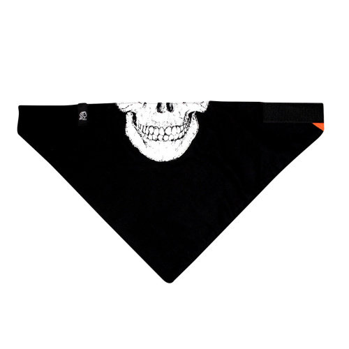 现货zan腰果花复古印花骷髅粘扣防B风三角面巾哈雷vespa骑行面罩