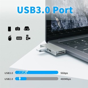 Adapte Expansion OConverter USB Dock Alloy Aluminum