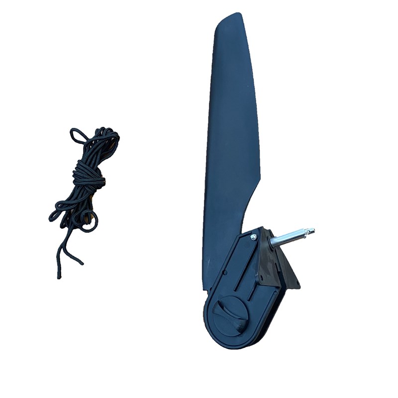 皮划艇配件 皮划艇尾舵 高强B度尼龙不锈钢船舵 0.56KG