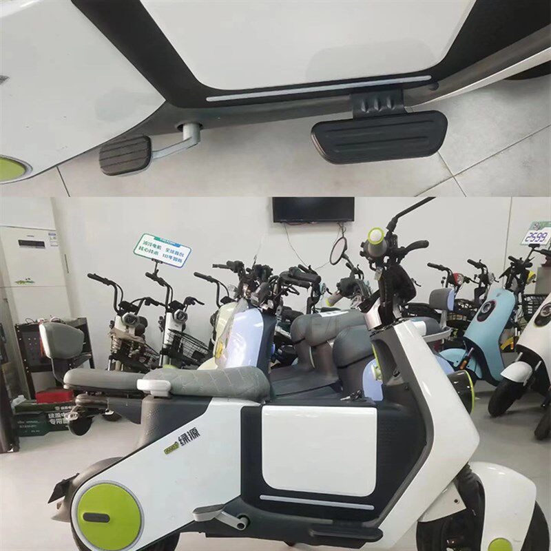 适用绿源电动车INNO9后脚蹬电瓶车E原厂配件ZQQ左右后踩脚原厂配