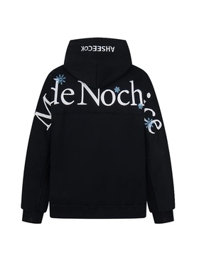 KINDD美式嘻哈背后刺绣字母雪花情侣宽松百搭连帽衫加绒痞帅卫衣