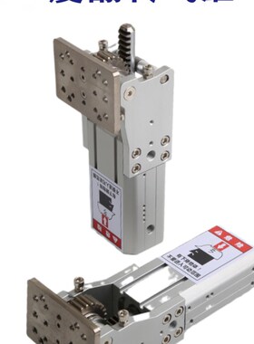 90度翻转气缸机械手配件铰炼侧姿气缸组齿条侧姿组 HCQ3240 4040