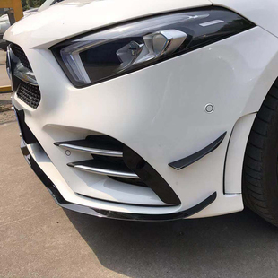 A35L风刀雾N灯饰条改装 A45 前唇中网尾翼侧裙 A180L 奔驰A级A200L