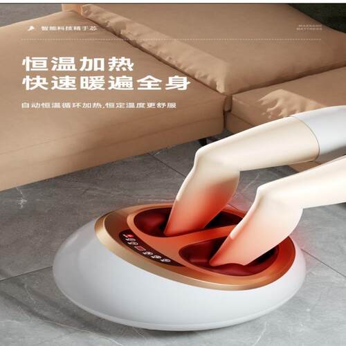 全自动加足疗机脚底部按摩仪器气压781揉s捏家用按脚热foot腿masa