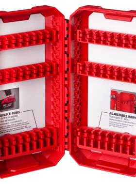 Milwaukee Packout与定制的钻头批量存储盒钻头钻头部件存储兼容