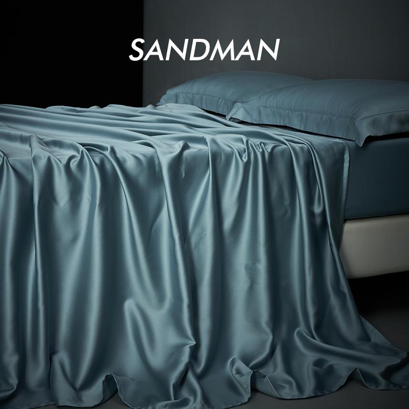 SANDMAN天丝床单轻奢高档裸睡单人双人床1.5m/1.8米床纯色被单
