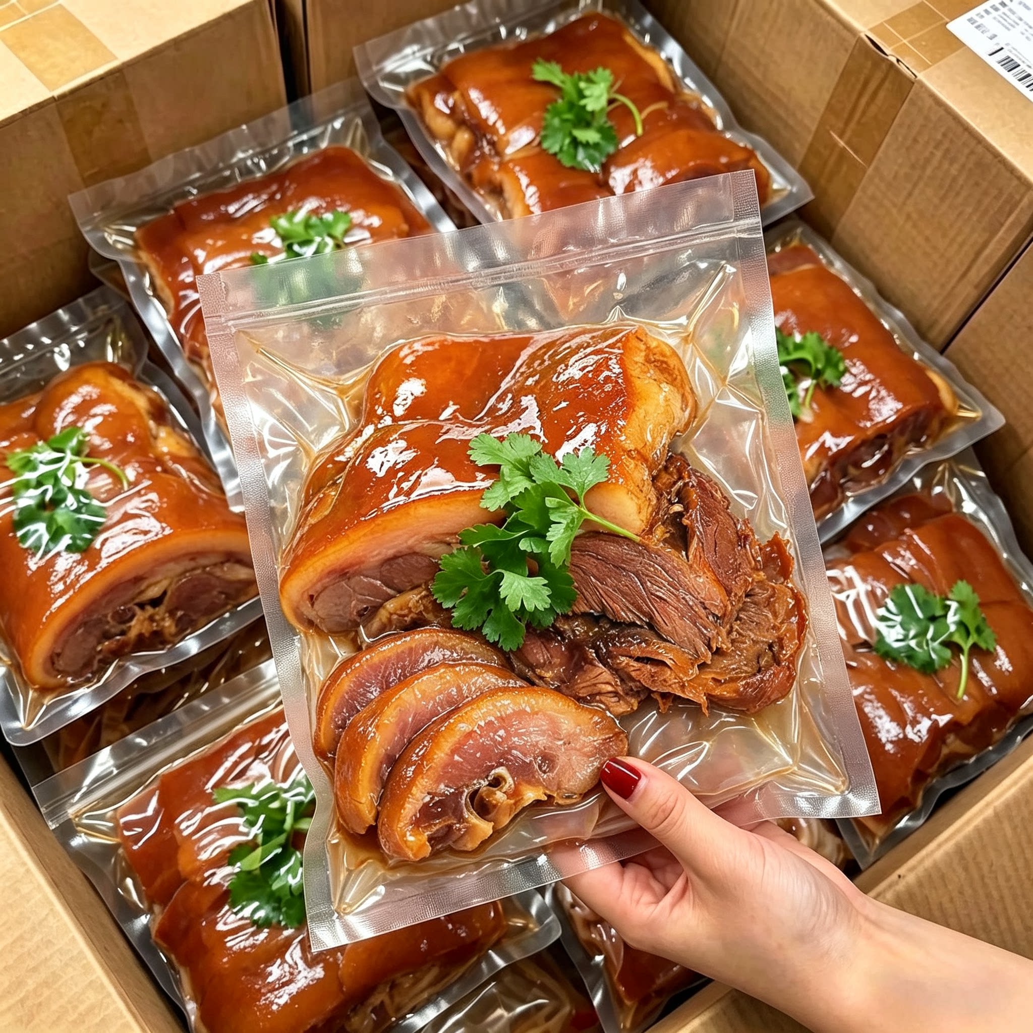 山姆达超市同款五香猪头肉即食