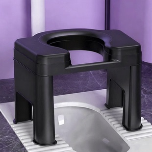 孕妇成人坐便凳卫生间简易坐便器老年人儿童蹲改坐便防滑塑料凳子