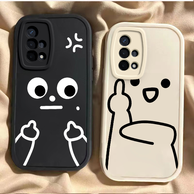 OPPOA93手机壳OPPOA93新款PEHM00男女pehmoo保护套全包防摔93硅胶软外壳popoa930ppa93时尚发怒和鄙视表情包