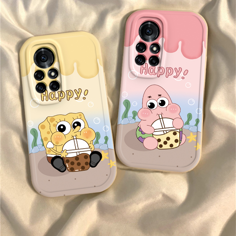 华为nova8Pro硅胶可爱手机壳