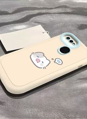 适用OPPOA7X手机壳A72新款硅胶F9全包防摔F11防滑F19pro+个性男女通用保护套时尚网红创意猫和小鱼泡芙壳