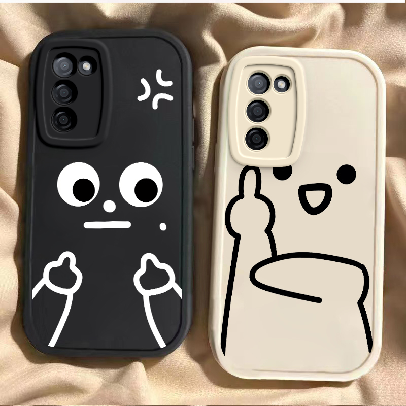 OPPOA55硅胶简约小众可爱手机壳