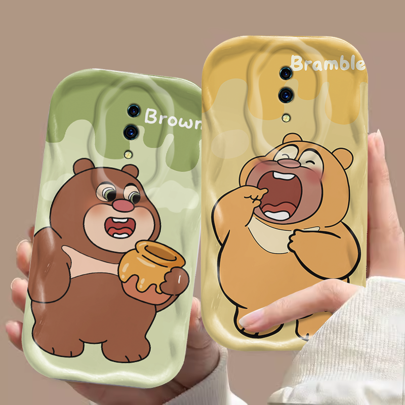 OPPOK3硅胶卡通保护壳