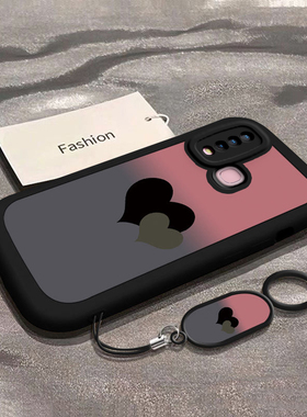 适用vivoY3新款Y3标准版手机壳Y3s硅胶Y7全包Y9s防摔Y10网红Y11#2023爆款V9时尚V11i情侣V15/V20pro渐变爱心