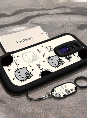 适用OPPOA9手机壳A9X新款A91硅胶A92S全包A93防摔外壳A93S防滑A94动漫A95男女A96时尚A97网红新年黑色KT猫