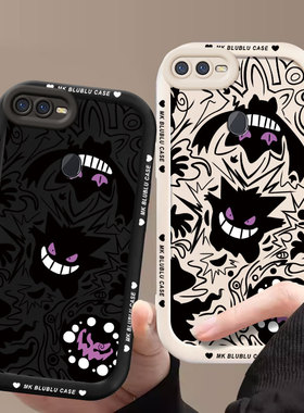 适用OPPOA7X手机壳A72新款硅胶F9全包防摔F11防滑F19pro+个性男女通用保护套时尚网红复古风创意泡芙壳