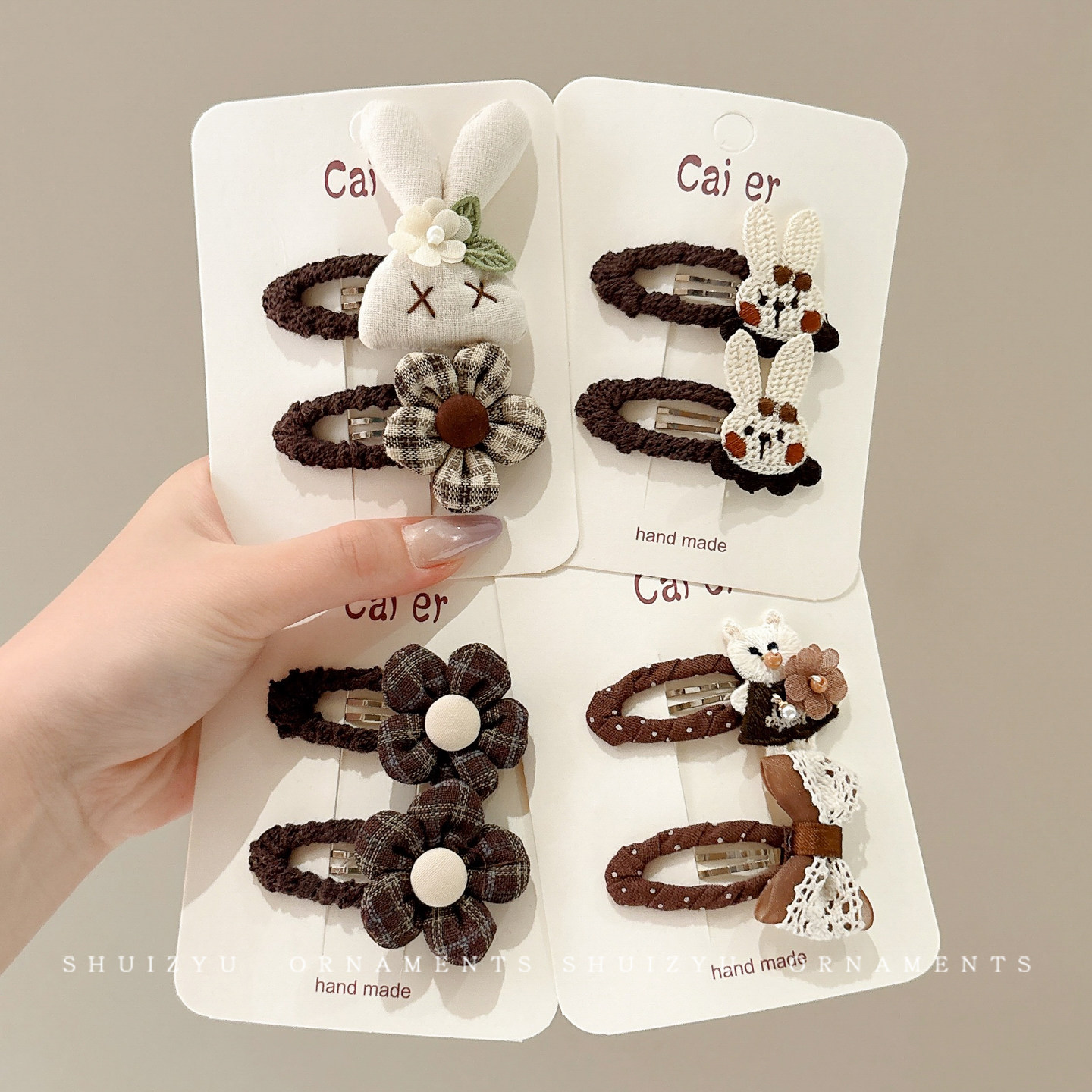 儿童秋冬发夹女童可爱侧边碎发刘海bb夹女孩宝宝前额发卡头饰夹子