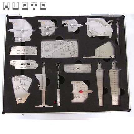 焊缝规7件套 焊缝检验工具套装13件套组合式角焊缝规16件套量具