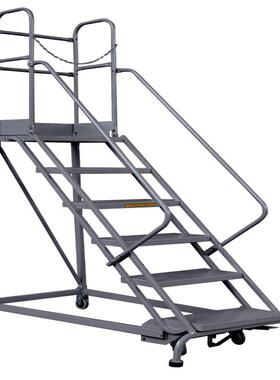 ,RLC型欧式登高梯 带链条 自动刹车可移动登高取货梯