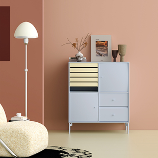 独也/Montana同款斗柜边柜书柜多巴胺可定制家具小红书爆款收纳柜