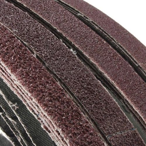 60pcs Sdanding Belts 13x457 Mm 40/60/80/120/180/240Grit For