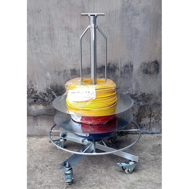 电工放线器放线架穿线工具放线盘绕线滚子线架放R线神器0-16平方,五金/工具,线缆工具,淘宝优惠券,粉丝福利购,淘宝优惠卷