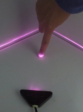 850nm50mw红外线q触摸桌面一字线激光互动投影砸球电子白板激光灯