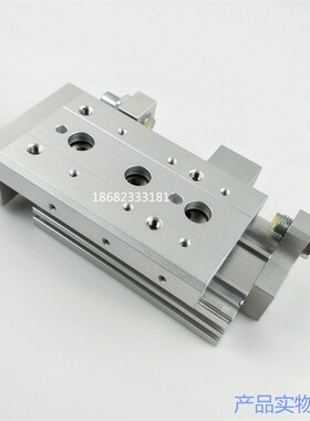 SMC型气动导轨滑台气缸MXQ pMXS6-8-10 12 16-20-25-30-40-50AS B