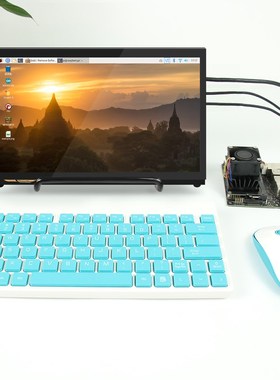 RaspberryPI树莓派q7寸10寸显示器显示屏电容触摸屏支持3B+/4B包