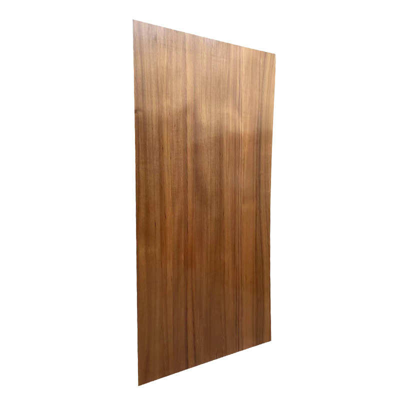 实木皮贴面板柚木饰面板原木色免漆板护墙装饰面科定涂.装油漆面